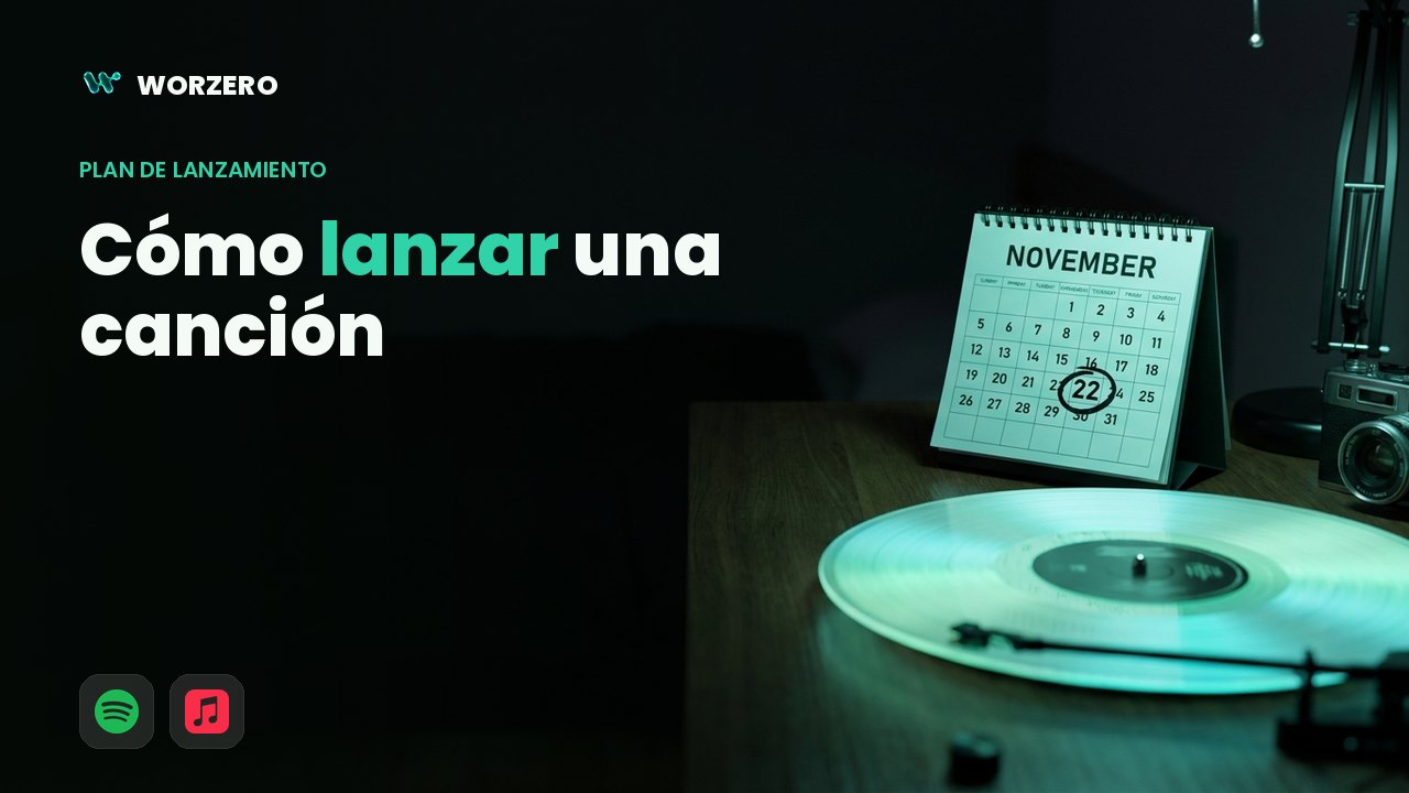 Cómo lanzar una canción en 2026 (plan paso a paso)