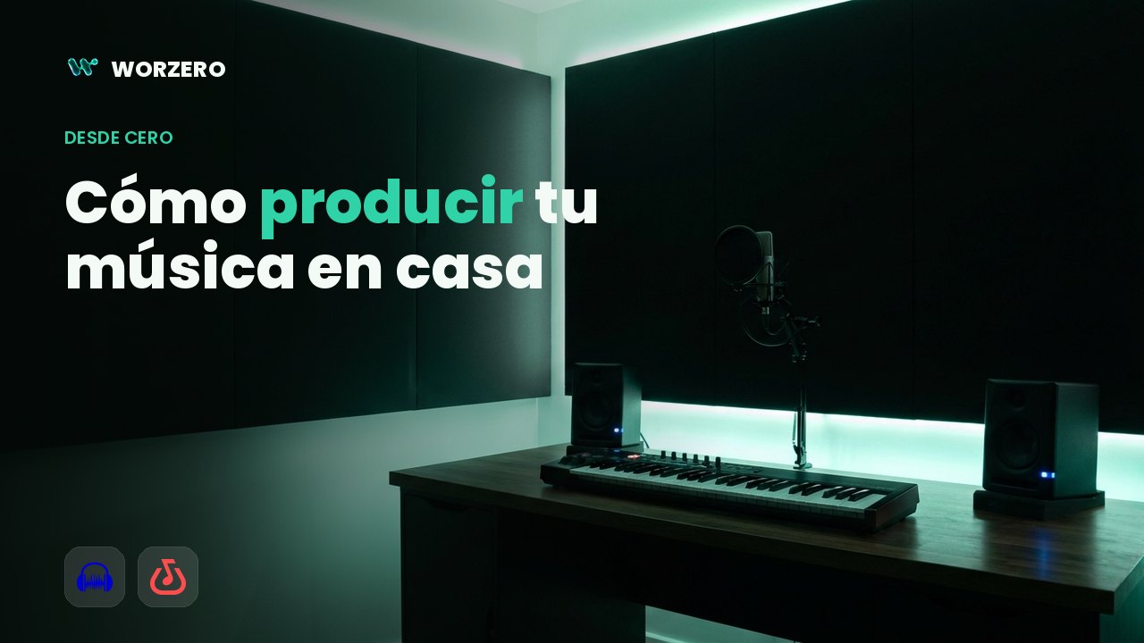Cómo producir música en casa en 2026 (desde cero)