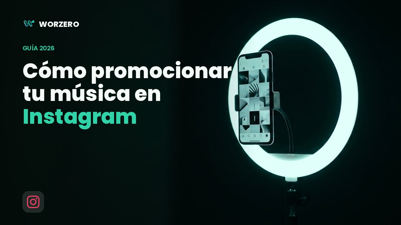 Cómo promocionar tu música en Instagram (2026)