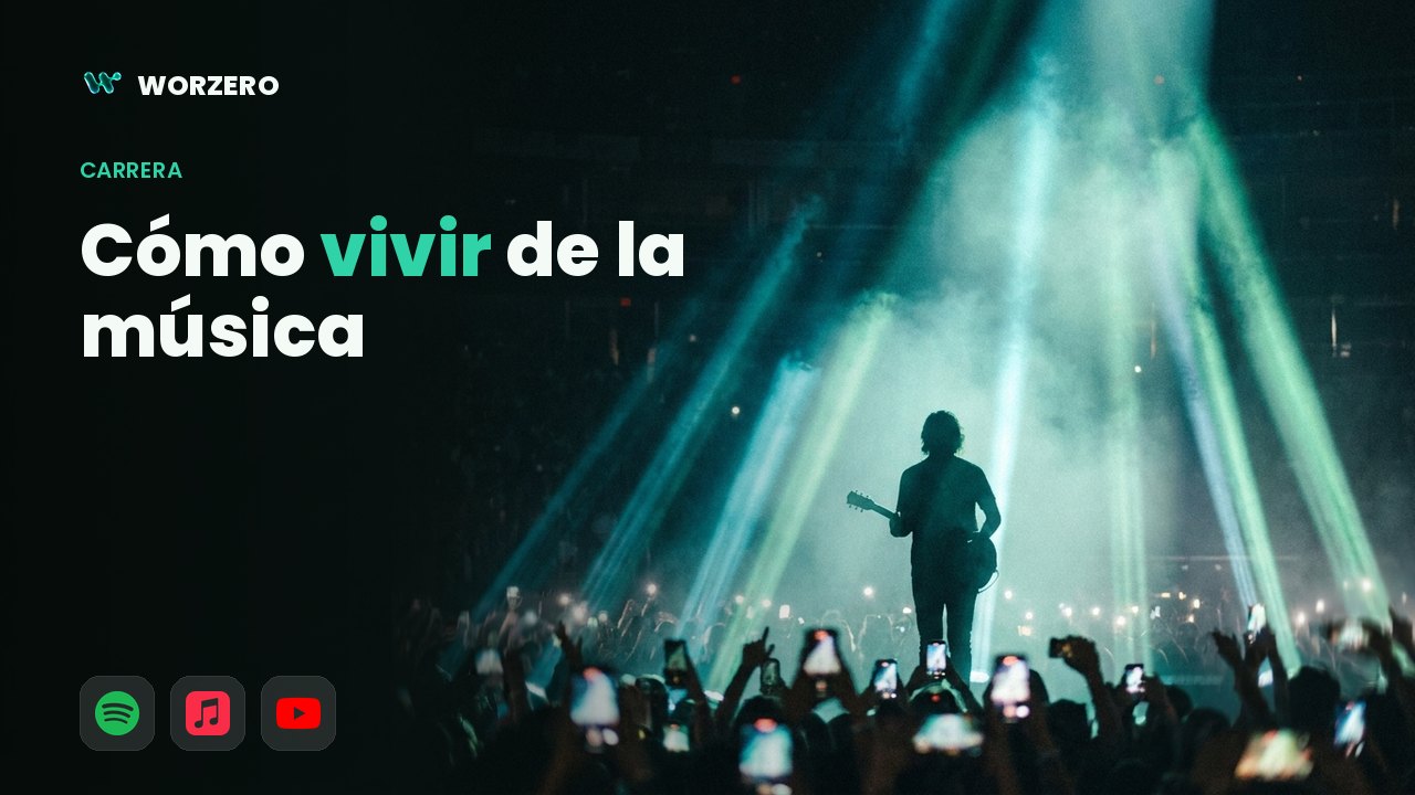 Cómo vivir de la música en 2026 (ingresos reales)