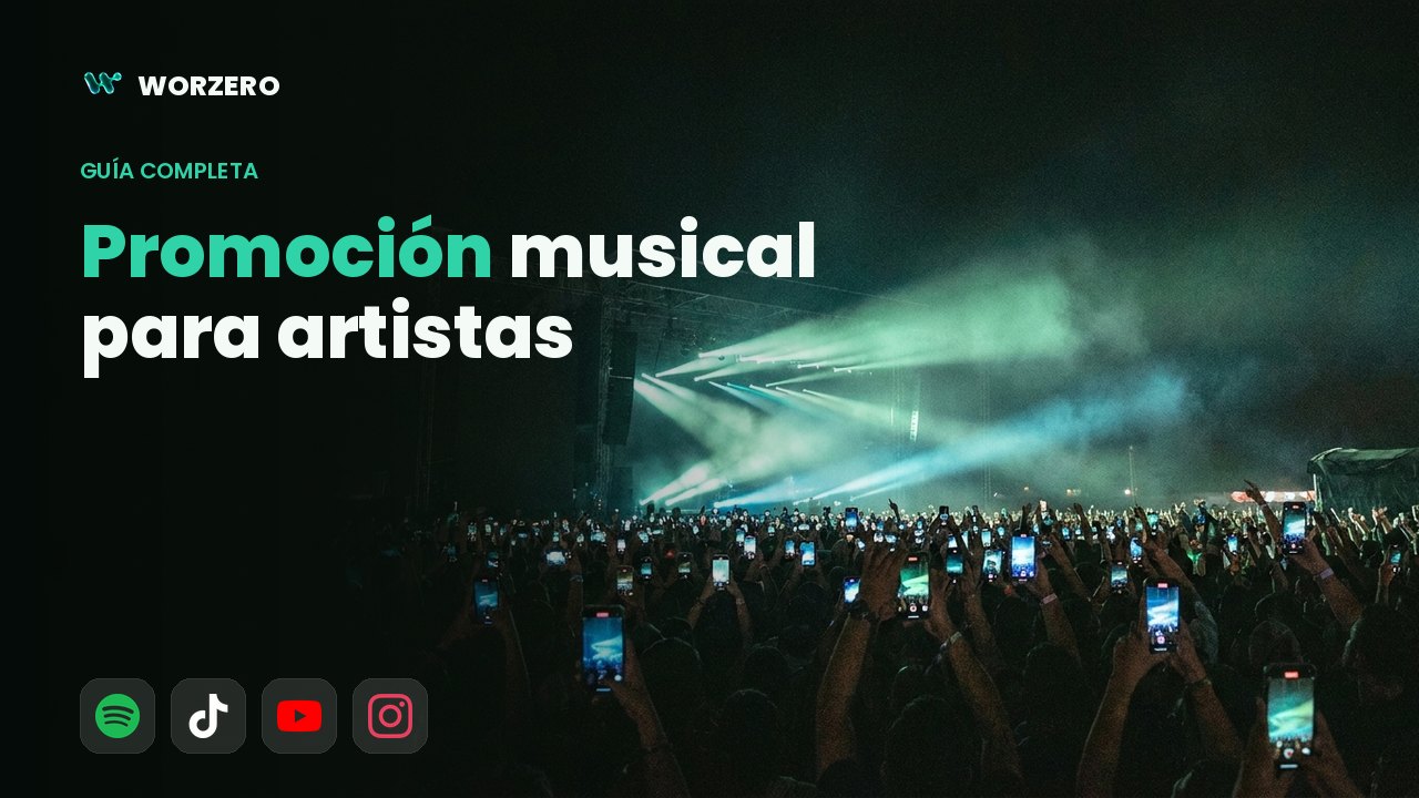 Promoción musical: la guía completa para artistas en 2026